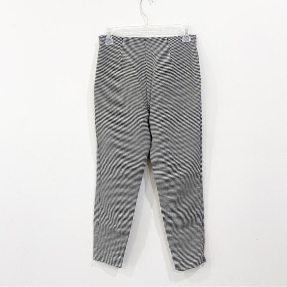 Ralph Lauren Black Label Wool Houndstooth Stretch Pants Dress Trouser Sz 4 - Picture 2 of 12